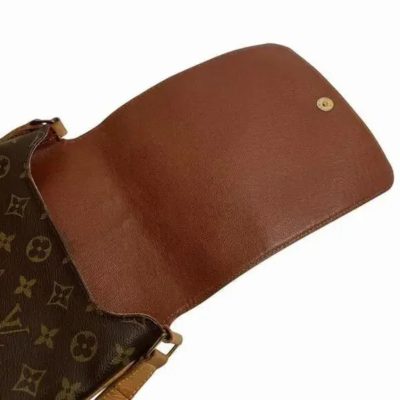 LOUIS VUITTON Brown Monogram Shoulder Bag